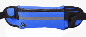 Sac banane SYSTEM-S bag Belt Bag avec porte-bouteille en bleu foncé