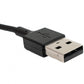 SYSTEM-S USB 2.0 Kabel 100 cm Ladestation für Zepp Z Smartwatch in Schwarz