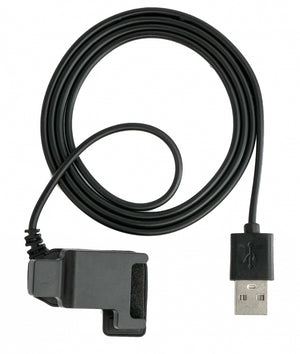 SYSTEM-S USB 2.0 Kabel 100 cm Ladestation für Xiaomi Redmi Smartwatch in Schwarz