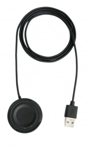 Cable USB 2.0 Estación de carga de 100 cm para Vivo Watch Smartwatch de 42 mm en negro