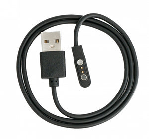 Câble USB 2.0 Câble de chargement de 60 cm pour montre intelligente Xiaomi Mibro Air en noir