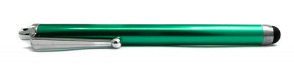 Stilo touch pen in alluminio di colore verde per tablet smartphone laptop