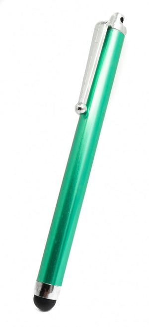 SYSTEM-S Touchpen Stylus made of aluminum in green for tablet smartphone laptop