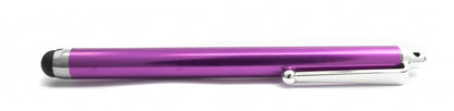 SYSTEM-S Touchpen Stylus made of aluminum in purple for tablet smartphone laptop