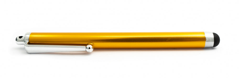 SYSTEM-S Touchpen Stylus made of aluminum in orange for tablet smartphone laptop