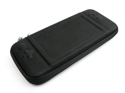 SYSTEM-S Tasche Schutztasche mit Platz für Spiele Etui in Schwarz für Nintendo Switch