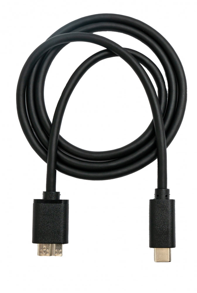 Cavo USB 3.1 da 100 cm Tipo C maschio a adattatore 3.0 Micro B maschio in nero