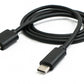 Câble USB 3.1 100 cm Adaptateur Type C mâle vers 3.0 Micro B mâle en noir