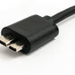 Câble USB 3.1 100 cm Adaptateur Type C mâle vers 3.0 Micro B mâle en noir