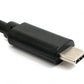 SYSTEM-S USB 3.1 Kabel 100 cm Typ C Stecker zu 3.0 Typ B Stecker Adapter in Schwarz