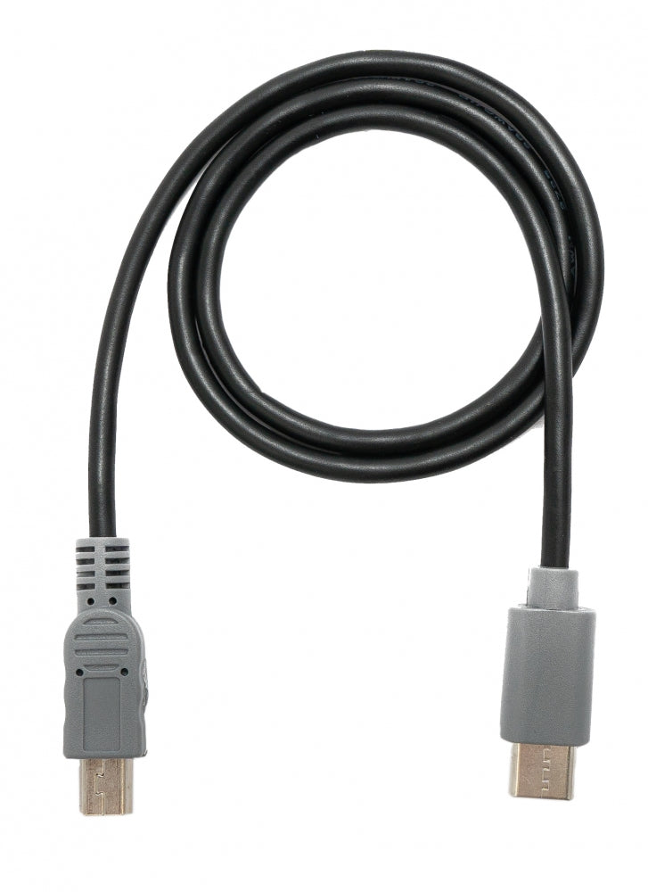 SYSTEM-S USB 3.1 cable 50 cm type C plug to 2.0 micro B plug OTG adapter in black