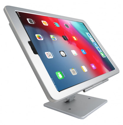 Soporte de mesa con cerradura para iPad Pro 12.9" (2018, 2020, 2021) A2378, A2461, A2379, A2462, A2229, A2069, A2232, A223, A1876, A1895, A1983, A2014