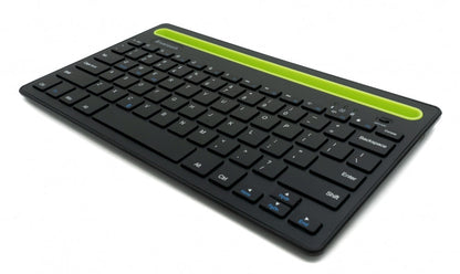 Teclado Bluetooth 3 2,4 GHz con batería USB en negro para smartphone tablet PC