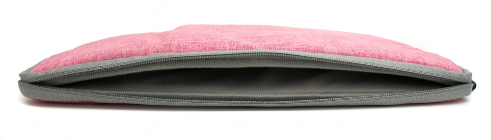 SYSTEM-S protective bag 12.9" padded bag case in pink for laptop notebook tablet