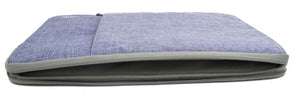 SYSTEM-S protective bag 12.9" padded bag case in purple for laptop notebook tablet