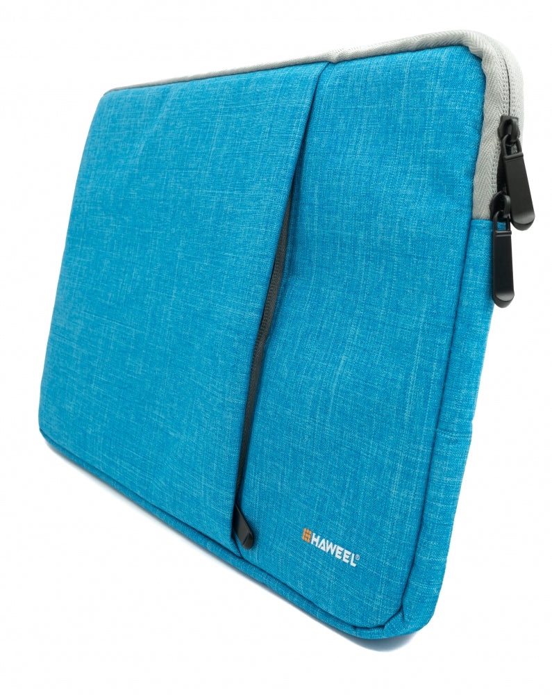 SYSTEM-S protective bag 12.9" padded bag case in blue for laptop notebook tablet