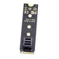 SYSTEM-S SFF-8639 Adapter NVME OCIe 4.0 for M.2 NGFF M-key Mainboard SSD