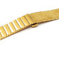 Cinturino in metallo da 20 mm per smartwatch Samsung Galaxy Watch 4 in giallo