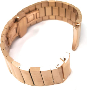Pulsera SYSTEM-S de 20 mm de metal para smartwatch Samsung Galaxy Watch 4 en color rosa