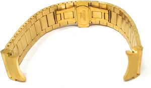 Pulsera SYSTEM-S de 20 mm de metal para smartwatch Samsung Galaxy Watch 4 en color amarillo