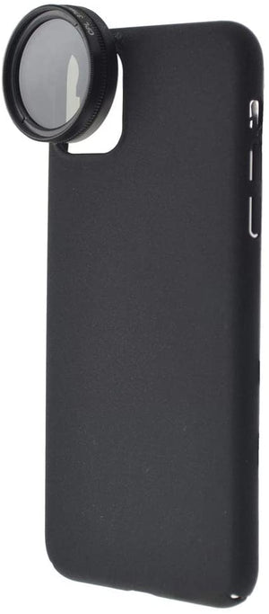 Lente con filtro de polarización (CPL) System-S con funda protectora para iPhone 11 Pro