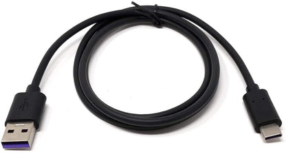 System-S USB 3.1 Typ C zu USB Typ A 2.0 Schnellladekabel 25W-5V-5A Kabel 100 cm