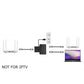SYSTEM-S LAN Y Adapter 2x RJ45 Buchse zu Buchse Ethernet Splitter USB 3.0 Kabel Schwarz