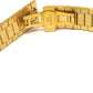Cinturino in metallo da 20 mm per smartwatch Samsung Galaxy Watch 4 in giallo