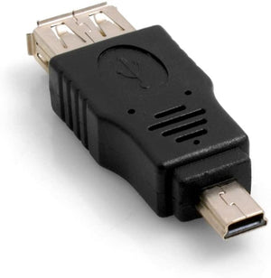 System-S Mini USB 6Pin (Male) auf USB A (Female) USB Adapter