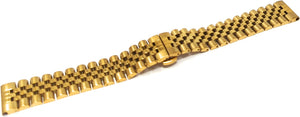 Pulsera SYSTEM-S de 20 mm de metal para smartwatch Samsung Galaxy Watch 4 en color amarillo