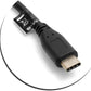 SYSTEM-S USB Kabel Type C (Male) zu 3.0 A (Male) Winkel Links 32 cm