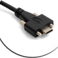 Câble USB System-S type C (mâle) vers USB type A 3.0 (mâle) avec vis de verrouillage