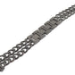 Bracelet SYSTEM-S 20 mm en métal pour montre intelligente Samsung Galaxy Watch 4 en noir