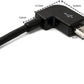 SYSTEM-S Micro USB auf 3.1 Typ C gewinkelt Kabel 30cm für Bosch Intuvia eBike