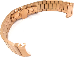 Pulsera SYSTEM-S de 20 mm de metal para smartwatch Samsung Galaxy Watch 4 en color rosa