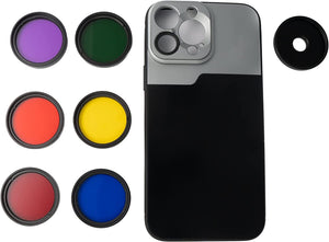 Set filtri colorati 37 mm 6 pezzi filtri colorati per fotografia per iPhone 14 Pro Max