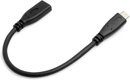SYSTEM-S USB 3.1 Typ C Verlängerungskabel Kabel 20cm