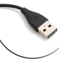 System-S Dockingstation USB Cradle Kabel für Fitbit Charge 3