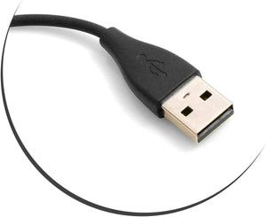 System-S docking station USB cradle cable for Fitbit Charge 3