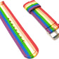 Bracelet SYSTEM-S 20 mm en nylon pour montre intelligente Samsung Galaxy Watch 4 en coloré