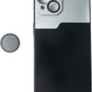 SYSTEM-S CPL Filter Circular Polarizer Lens with Case in Black for iPhone 14 Plus