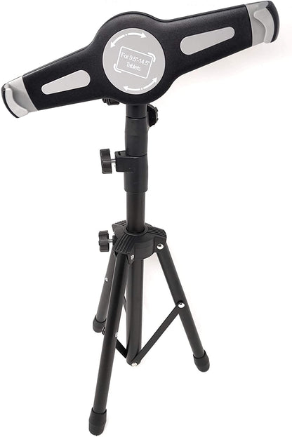 System-S Universaler Boden Ständer Stand Halter für iPad Air 10.5 Zoll und Tablet PC 7-10.5 Zoll