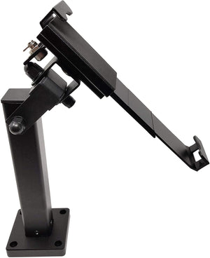 SYSTEM-S Soporte de pared con cerradura para tablet de 7,0-10,5 pulgadas, negro