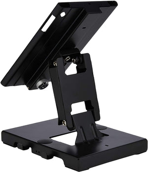 Soporte bloqueable SYSTEM-S para iPad mini A1432 A1454 A1455 A1489 A1490 A1491 A1599 A1600 A1601 A1538 A1550 A2133 A2124 A2125 A2126