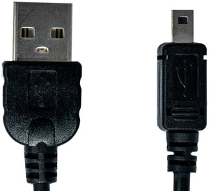 System-S USB 2.0 cable for USB-A to USB Mini-B 8-pin 180 cm