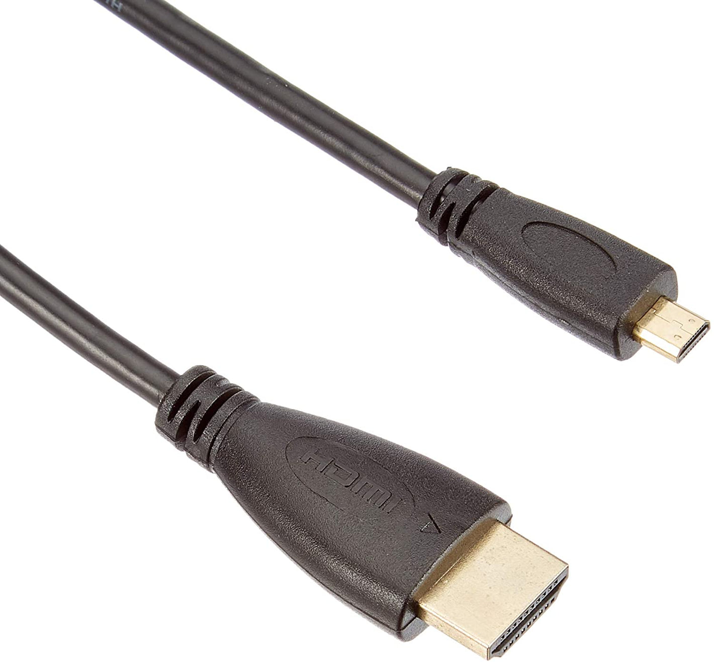SYSTEM-S Micro HDMI male to standard HDMI female cable 150cm