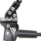 SYSTEM-S Fahrradständer Universal Seitenständer 4cm Lochabstand Arm Fahrrad Ständer, schwarz, Uni