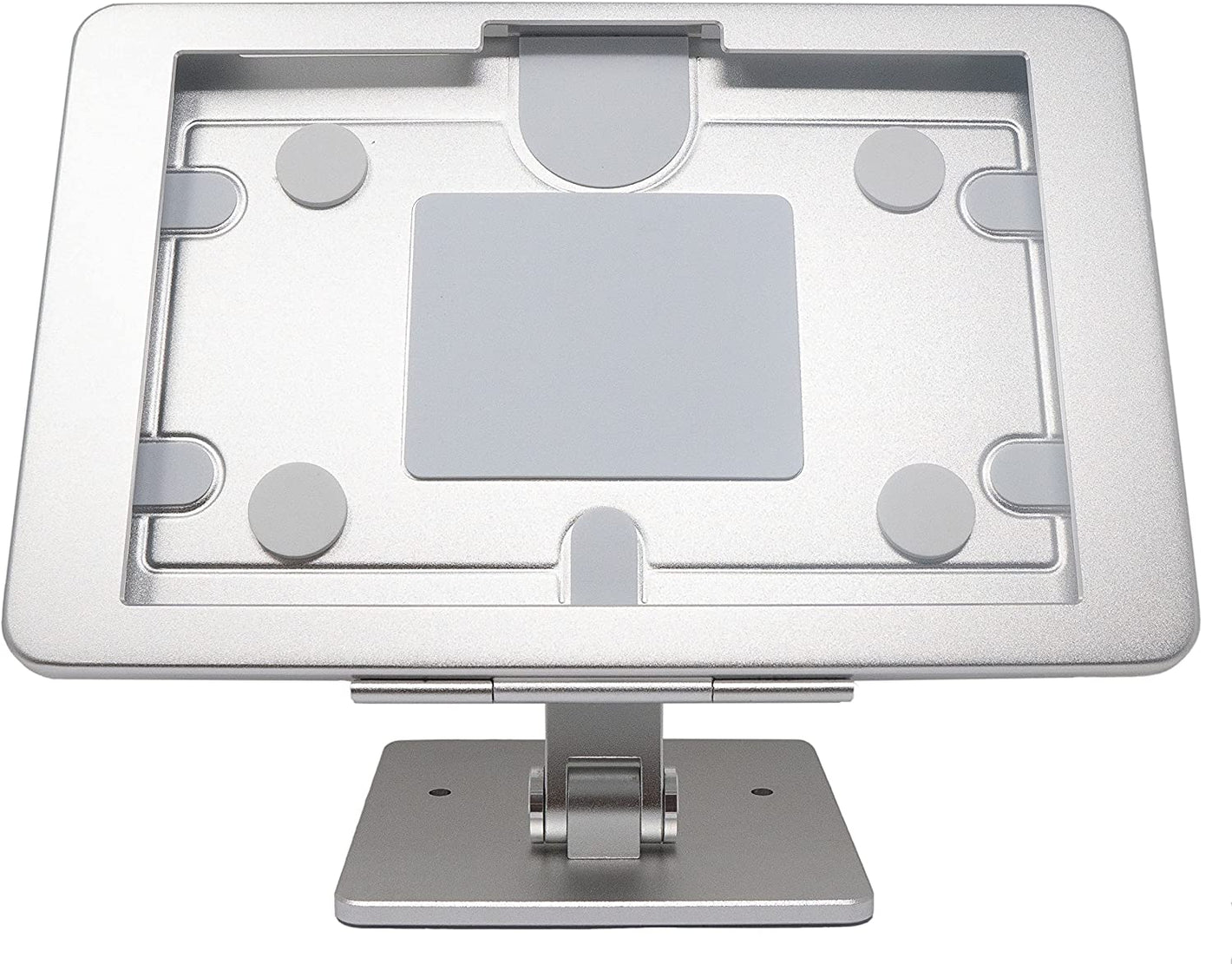 Soporte de mesa SYSTEM-S soporte de 360° con cerradura para Microsoft Surface Pro 8 13.0" gris