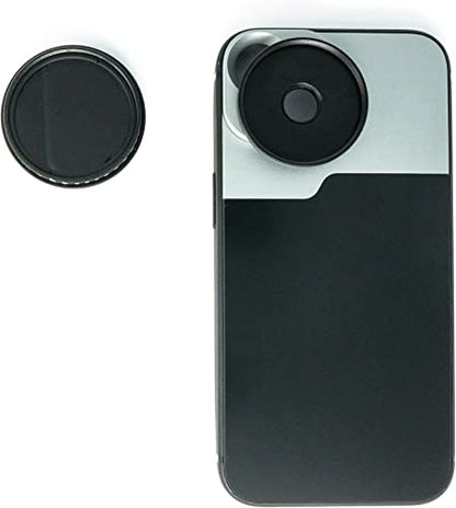 Filtre SYSTEM-S ND Vario 37 mm 2 à 4000 densité neutre avec étui pour iPhone 14