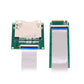 SYSTEM-S CFexpress Kabel 20cm Typ B Buchse zu NVME M-key M.2 NGFF Stecker Adapter in Grün